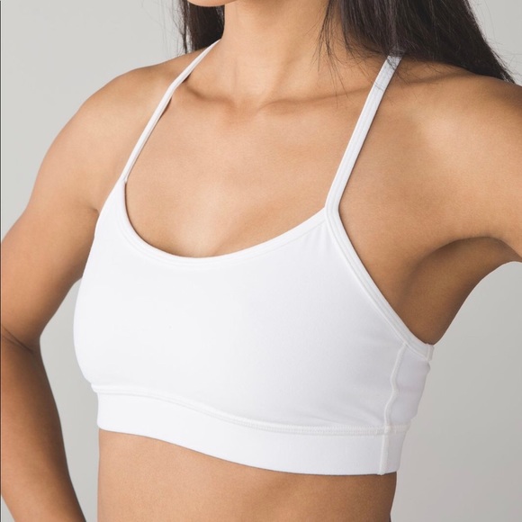 lululemon athletica Other - Lululemon Flow Y Bra white